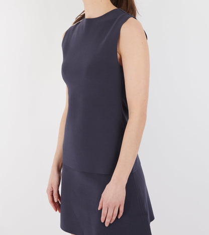 Lay2 Drape Top Mood Indigo