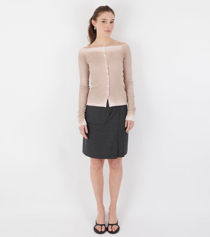 Alia Skirt Grey/Black