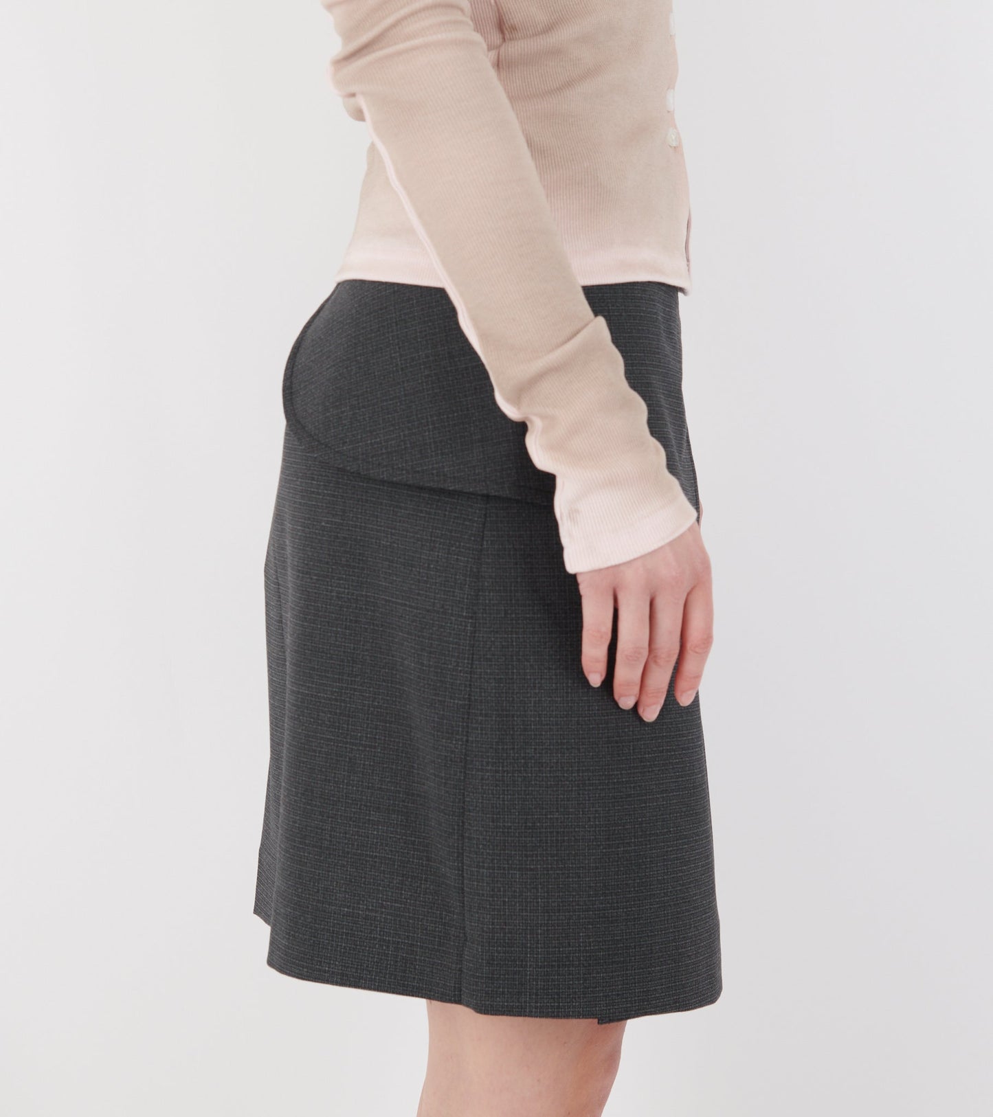 Alia Skirt Grey/Black