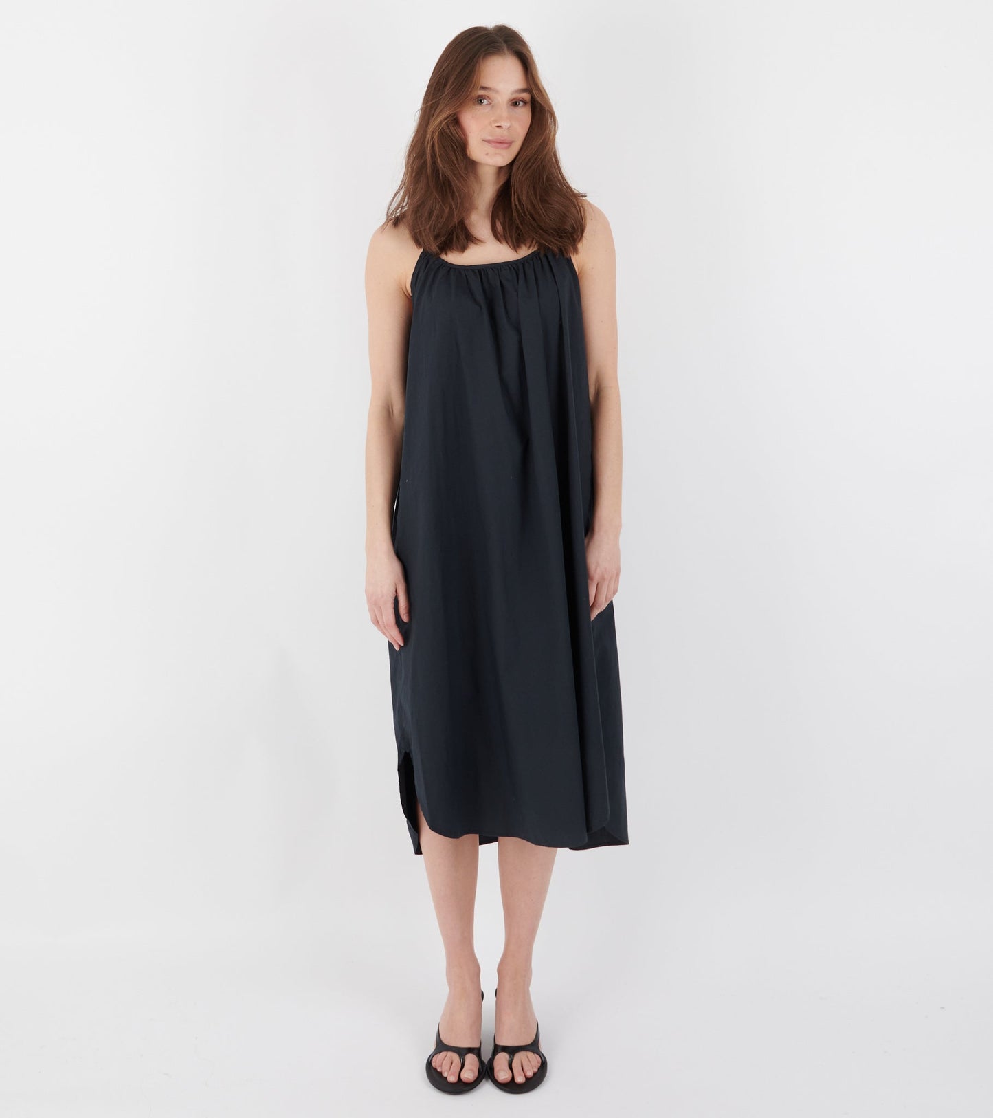 Strap Dress Black Navy
