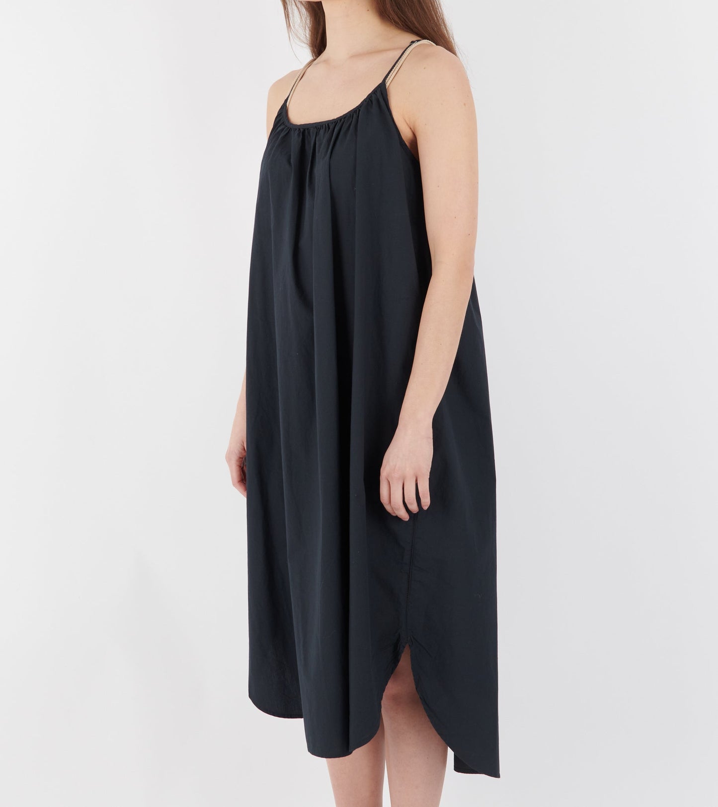 Strap Dress Black Navy
