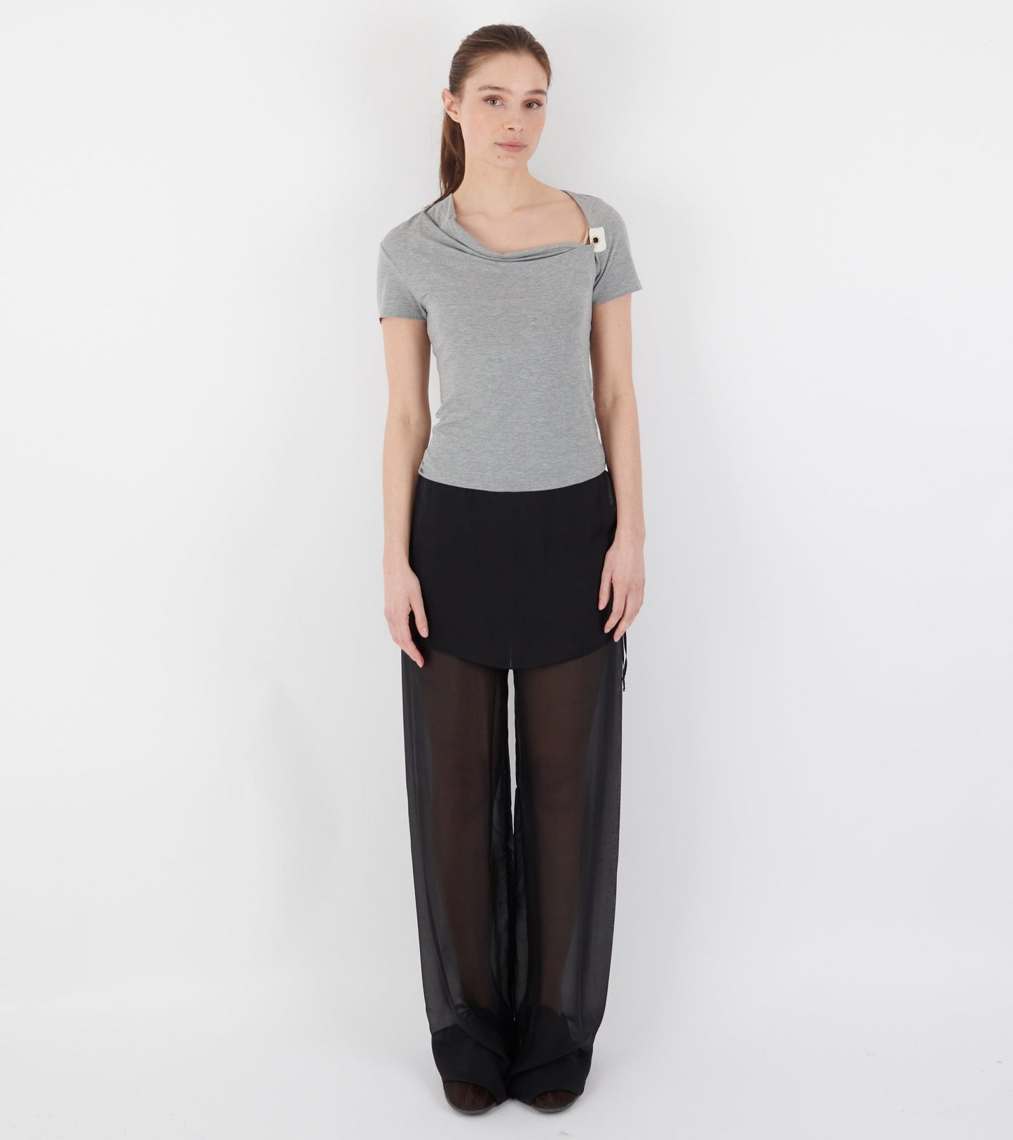 Silk Archive Pants Black