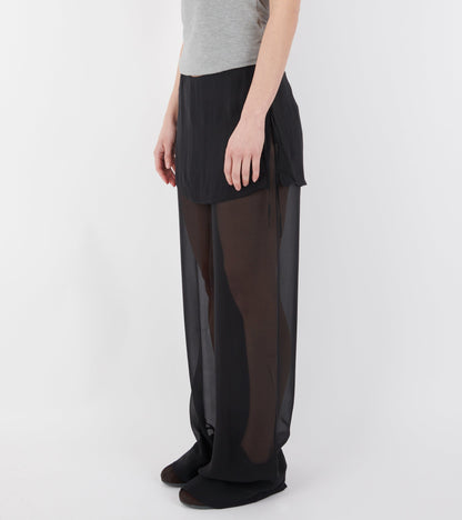 Silk Archive Pants Black