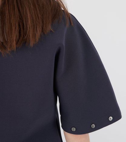 Lay3 Half-sleeve Blouse Mood Indigo