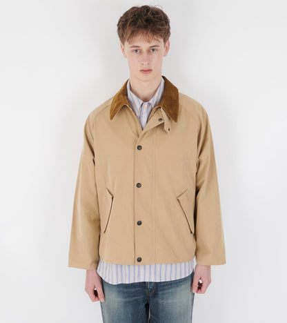 Transporter Oversized Casual Jacket Stone