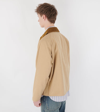 Transporter Oversized Casual Jacket Stone