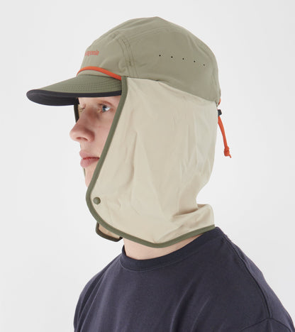 Caped Merganzer Hat River Rock Green
