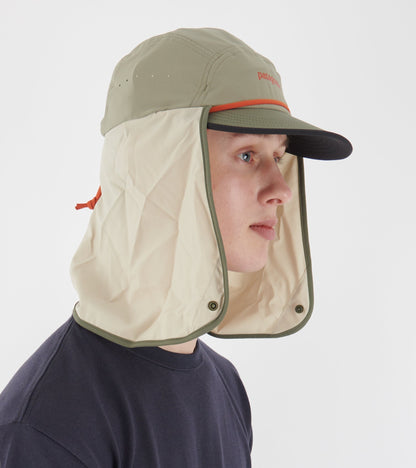 Caped Merganzer Hat River Rock Green