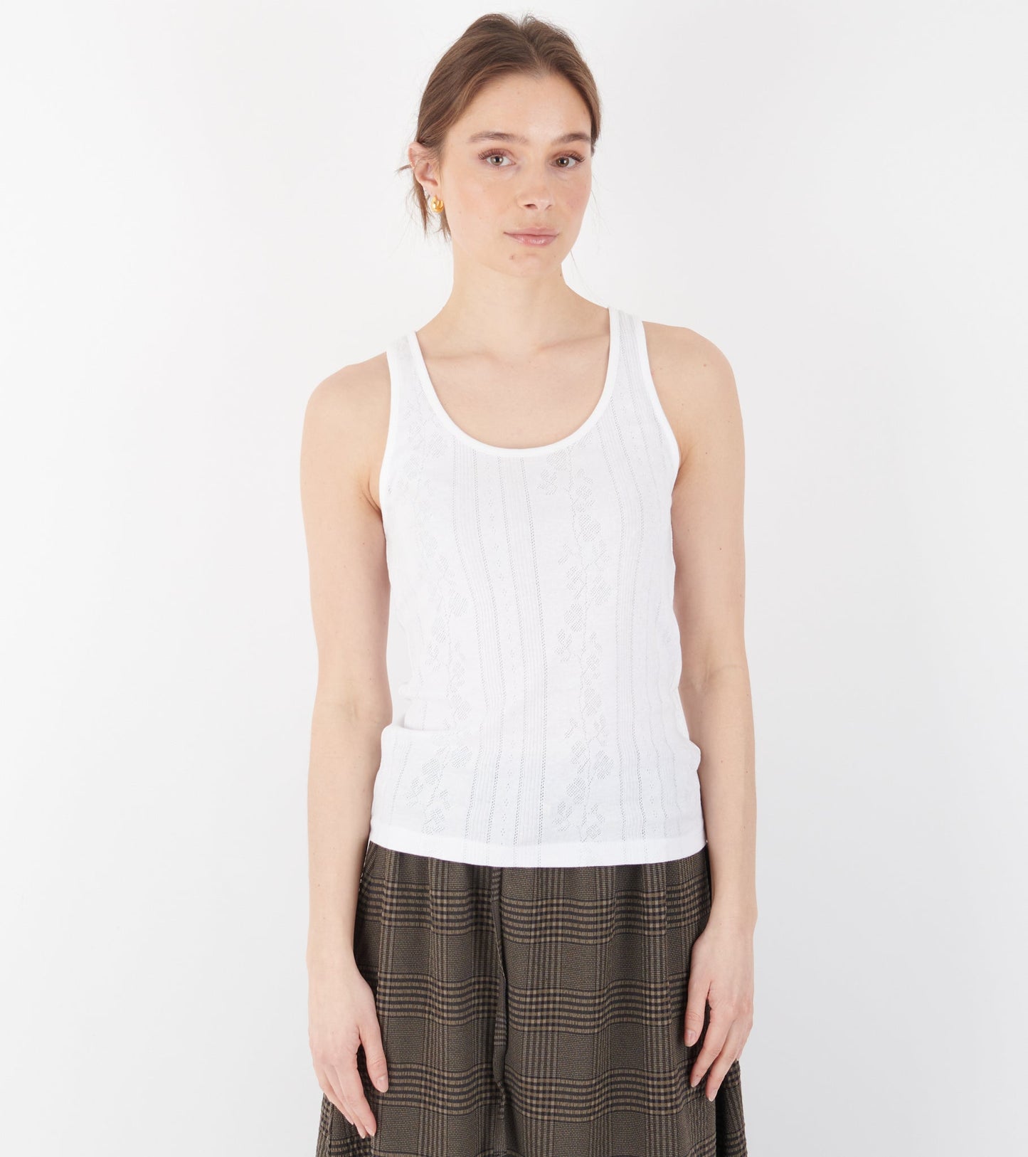 Anna Top Optic White