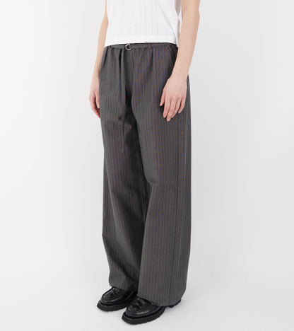 Ingrid Pant Dark Grey Pinstripe
