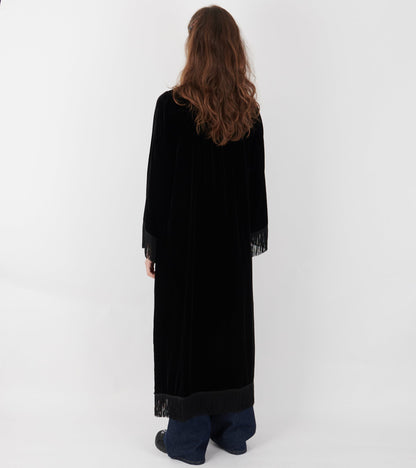 Carmen L/S Long Dress Black