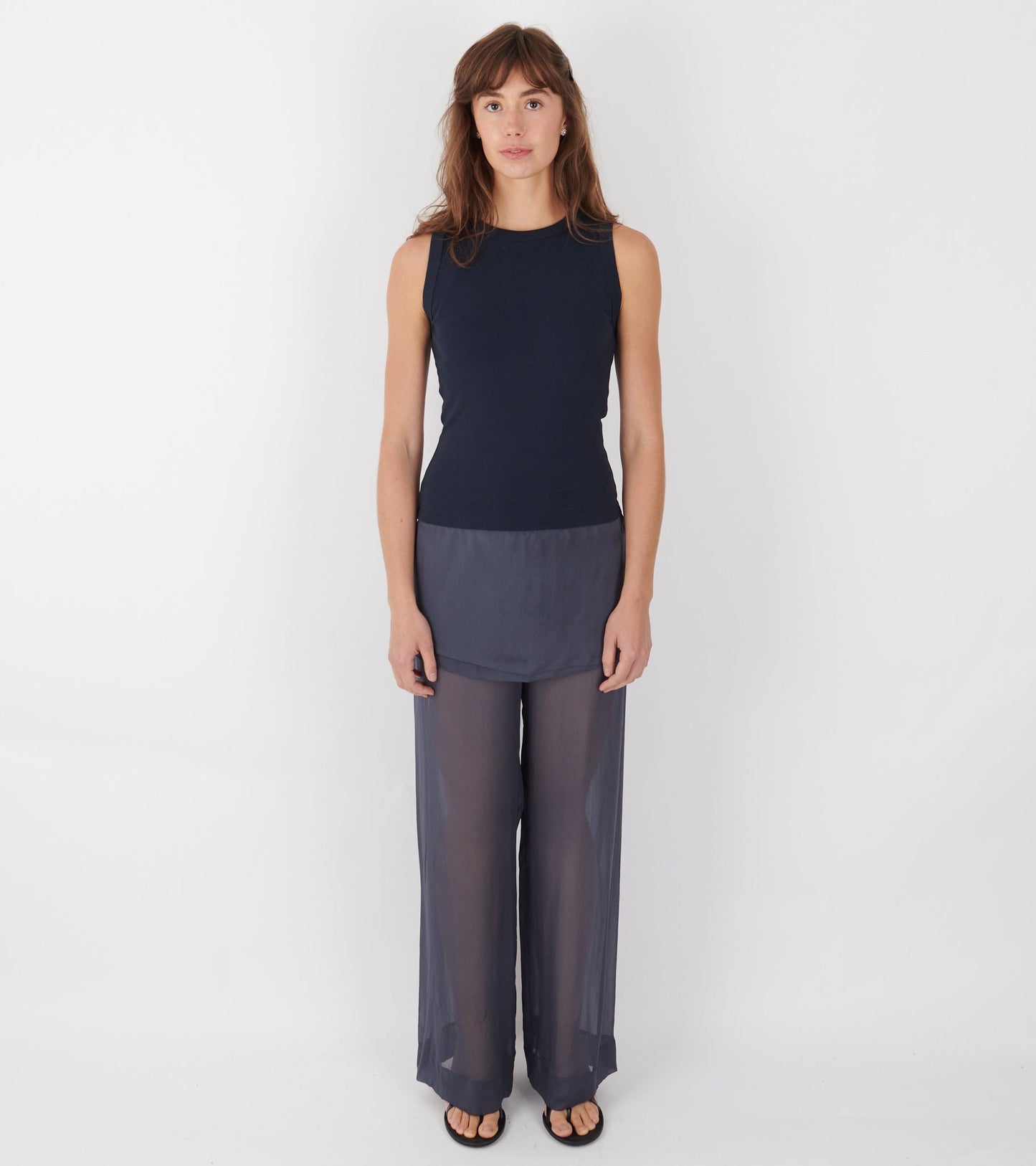 Carrie Tank Navy
