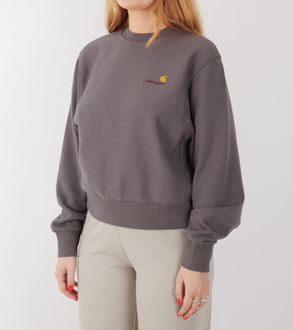 W American Script Sweat Porphyry