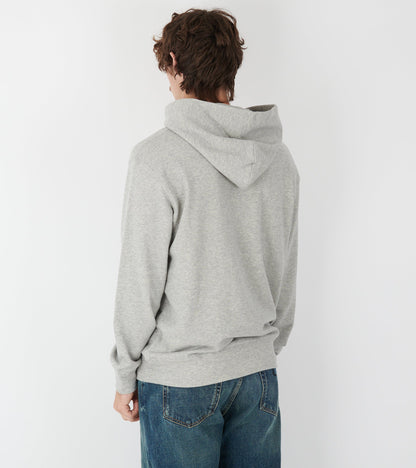 U Red Heart Hoodie Grey