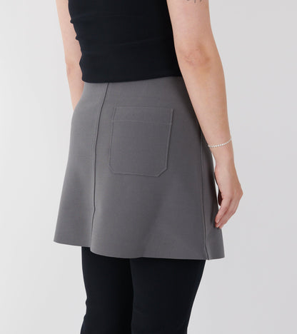 Lay3 A Mini Skirt Silver
