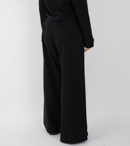 Lace Sweatpants Black