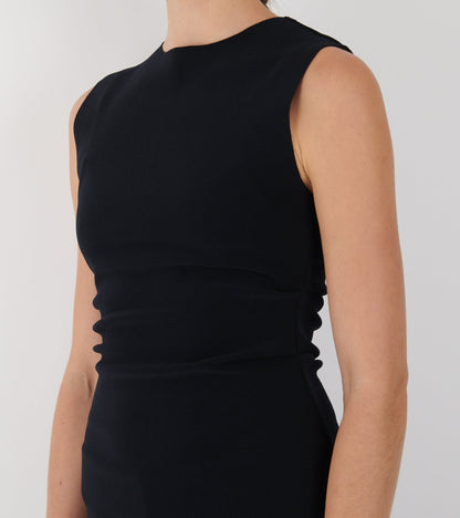 Lay2 Drape Dress Ink