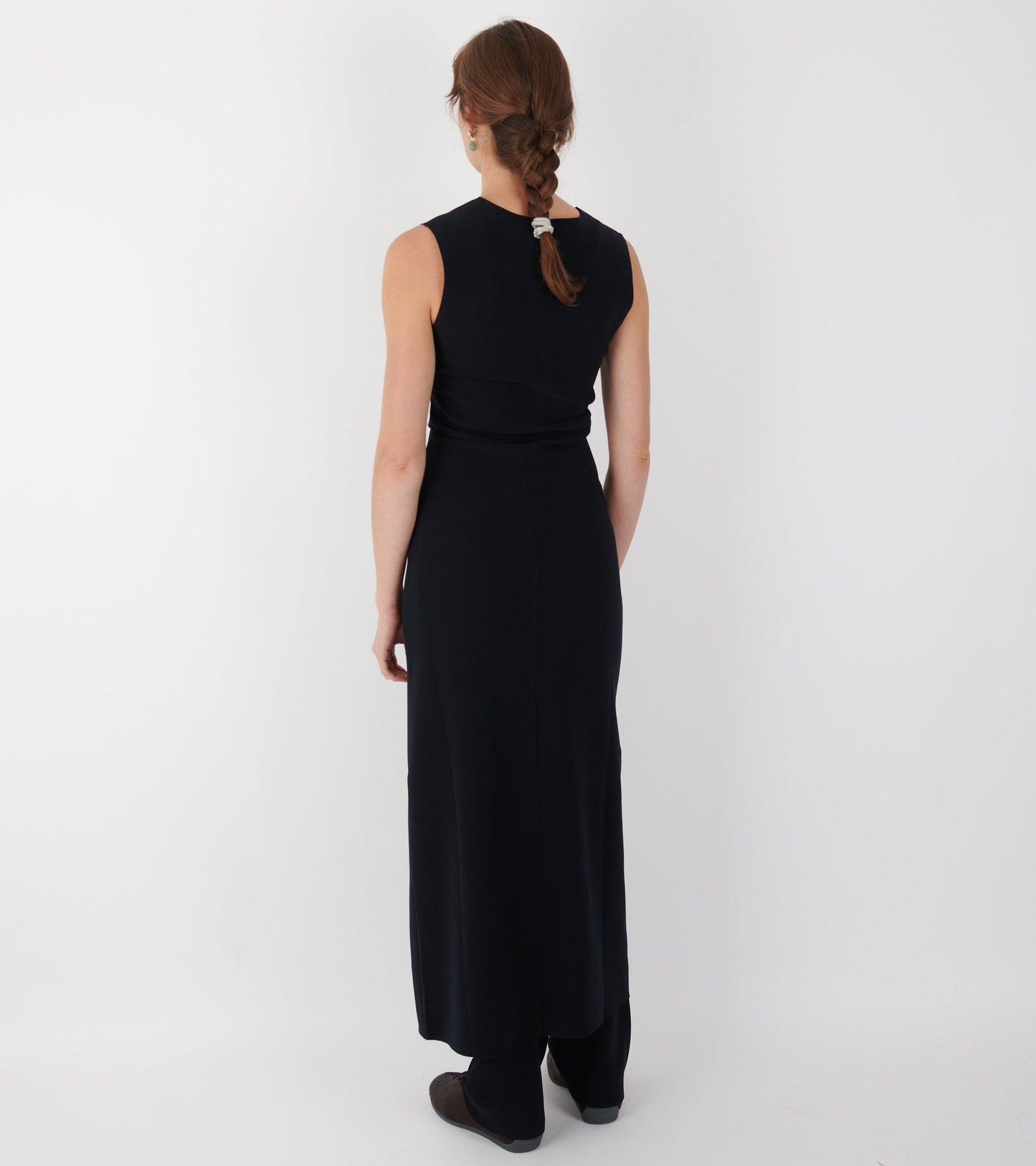 Lay2 Drape Dress Ink