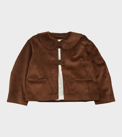 Cotton 8 Wale Cord Ellie Jacket Tan