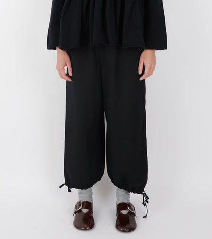 Drawstring Pants Black