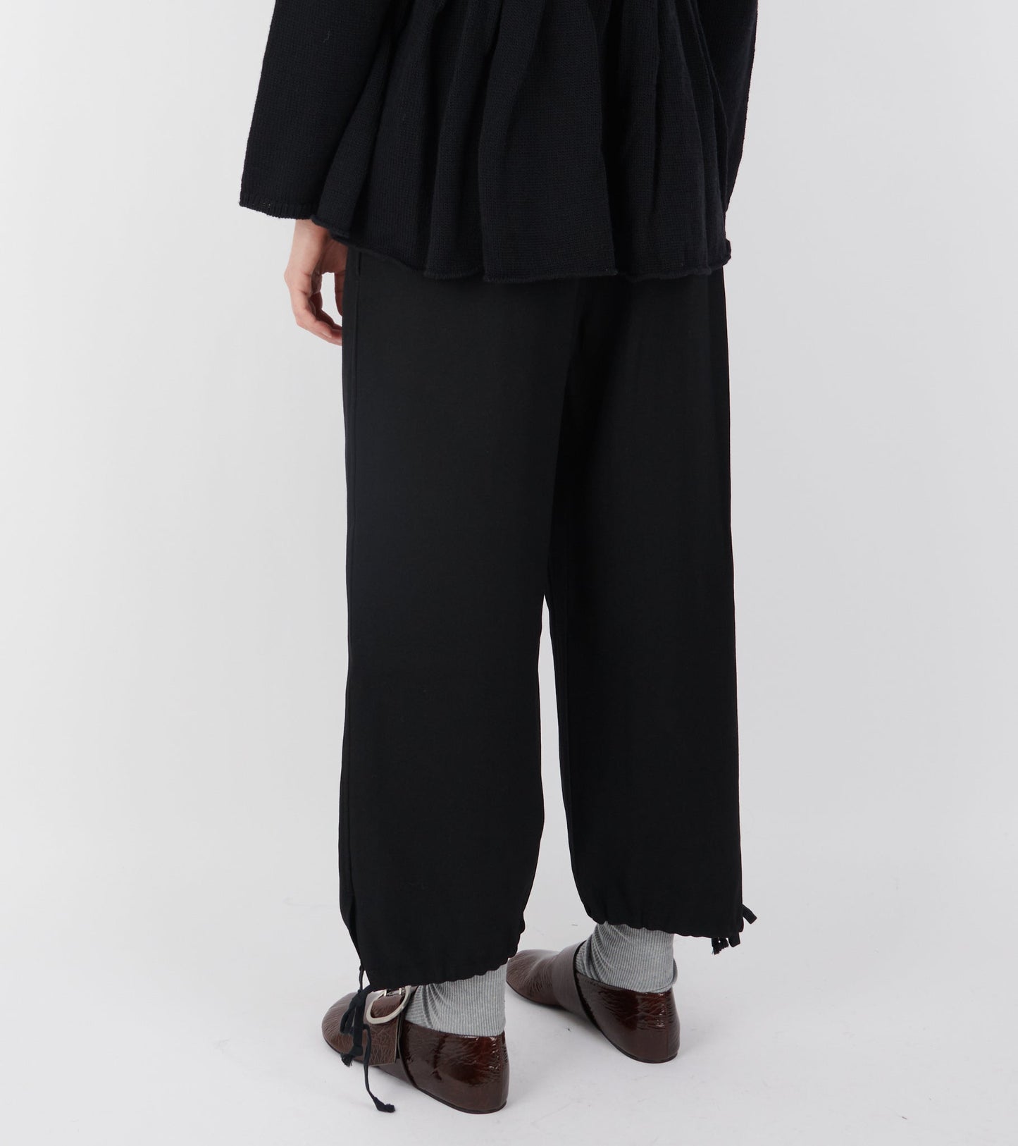 Drawstring Pants Black