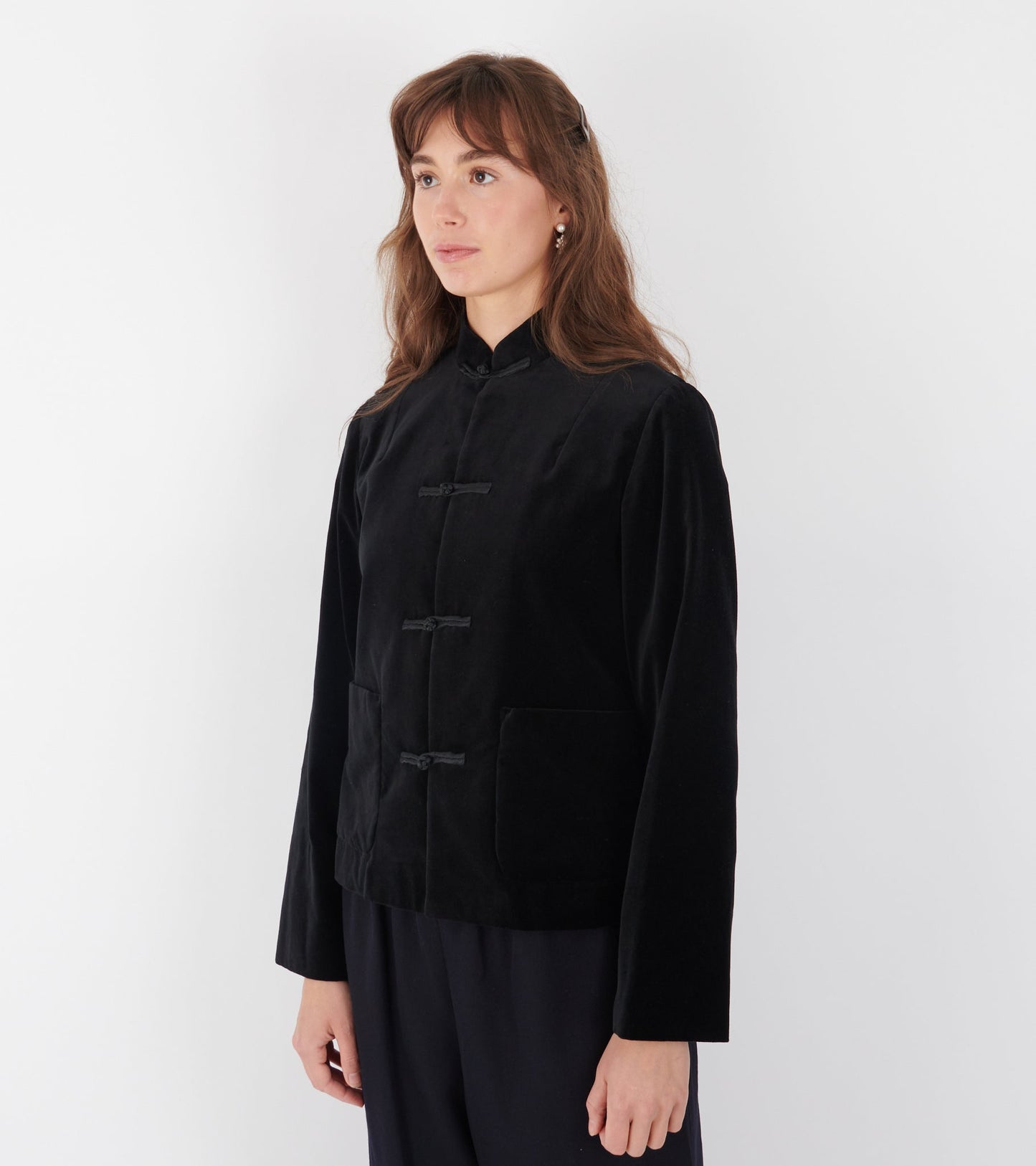 Velvet Jacket Black