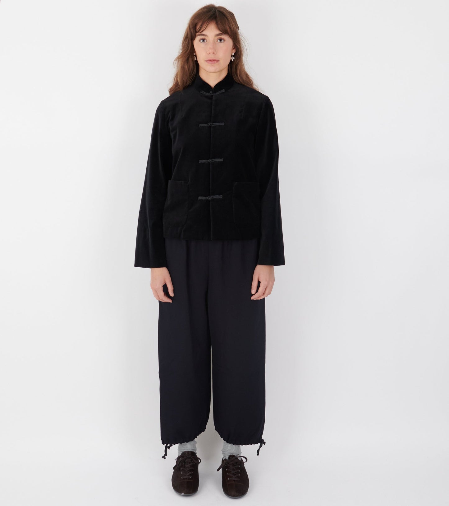 Drawstring Pants Navy
