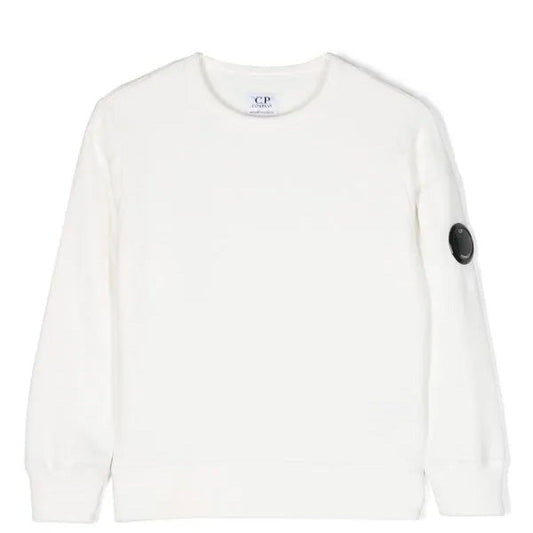 Kids CP Company White Lens Sweatshirt
