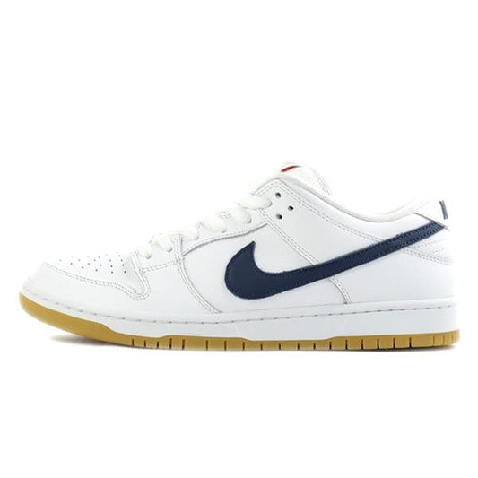 NIKE SB DUNK LOW ORANGE LABEL WHITE NAVY