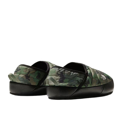 KAWS X THE NORTH FACE THERMOBALL TRACTION MULE 5 BRUSHWOOD CAMO PRINT
