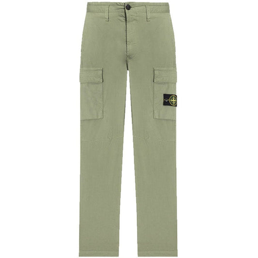 Stone Island Brushed Cotton Cargo Pants