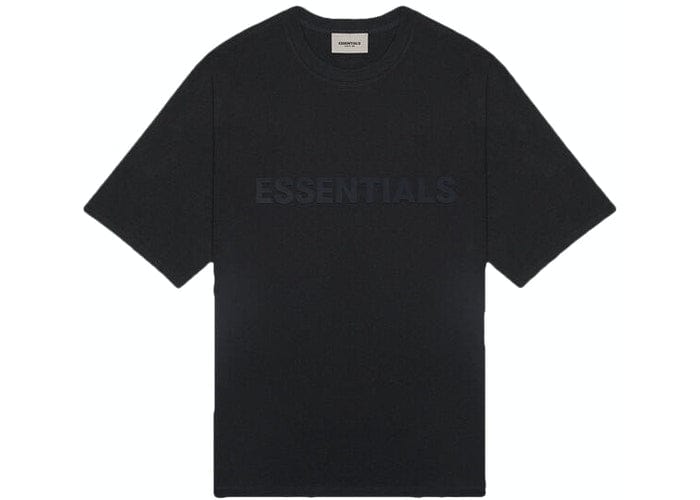 ESSENTIALS FOG 3D BLACK TEE SHIRT