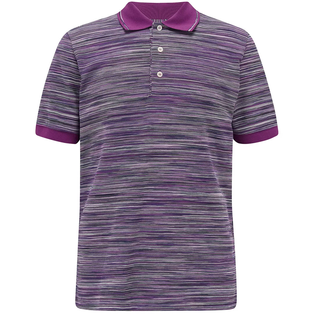 Missoni Purple Classic Polo Shirt