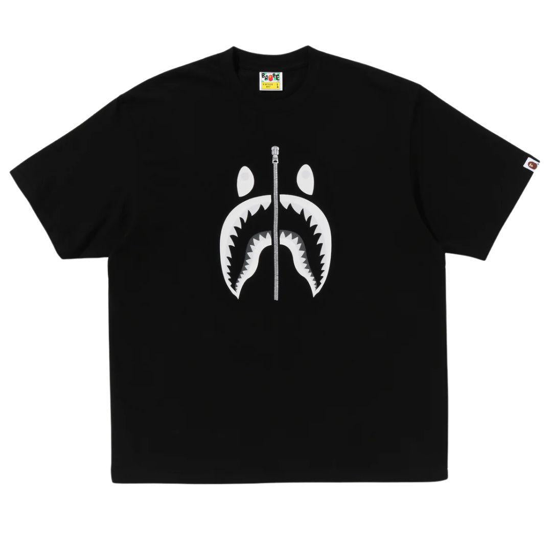 BAPE SHARK #1 WGM T-SHIRT BLACK