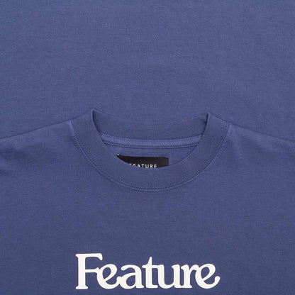 Academy Tee - Blueberry/Ivory