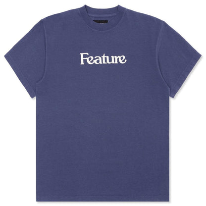 Academy Tee - Blueberry/Ivory