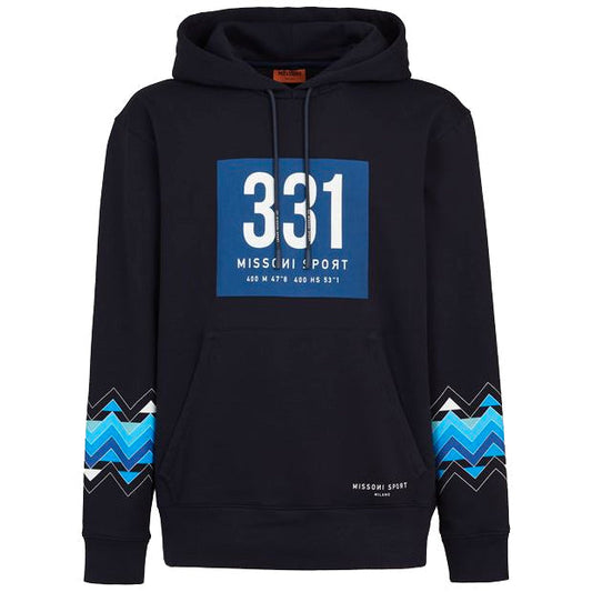 Missoni Sport Navy Hoodie