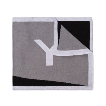 Givenchy Black & Grey Logo Team Scarf