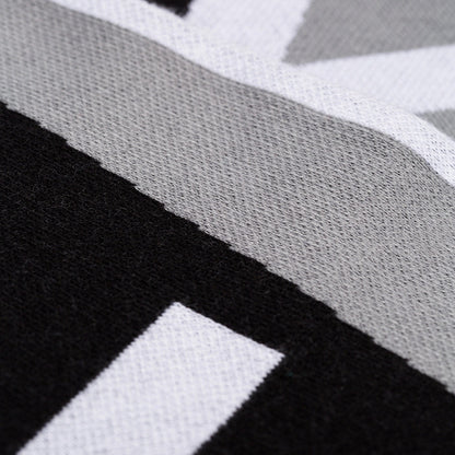 Givenchy Black & Grey Logo Team Scarf