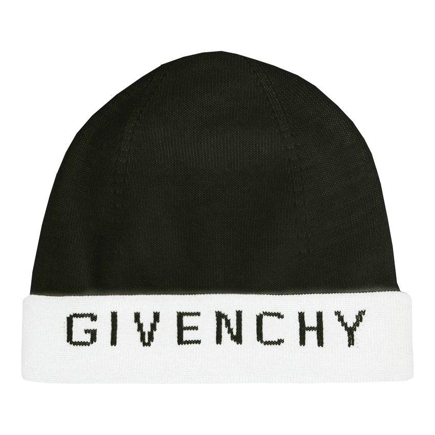 Givenchy Black & White Reversible Beanie