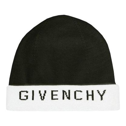 Givenchy Black & White Reversible Beanie