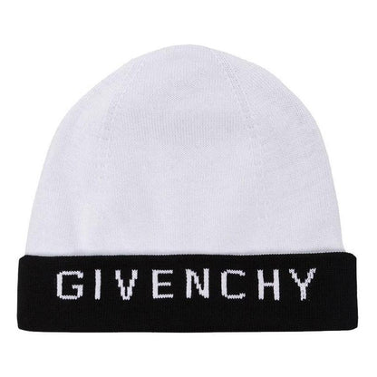 Givenchy Black & White Reversible Beanie