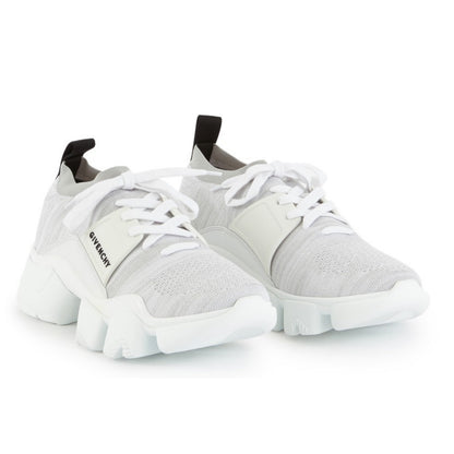 Givenchy White & Grey Sock Sneakers