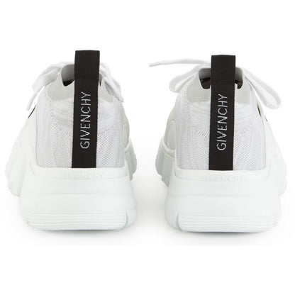 Givenchy White & Grey Sock Sneakers