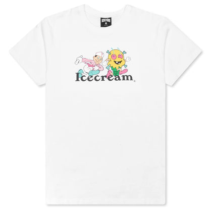Chase S/S Tee - White