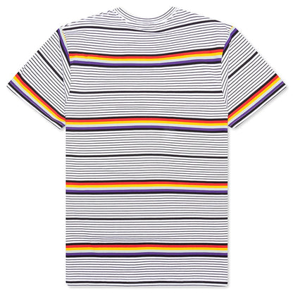 Rainbow S/S Knit - White