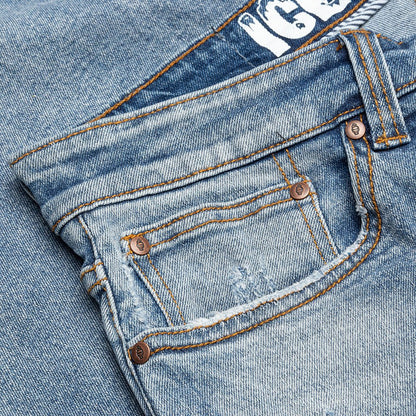 Runner Short - Light Blue Denim