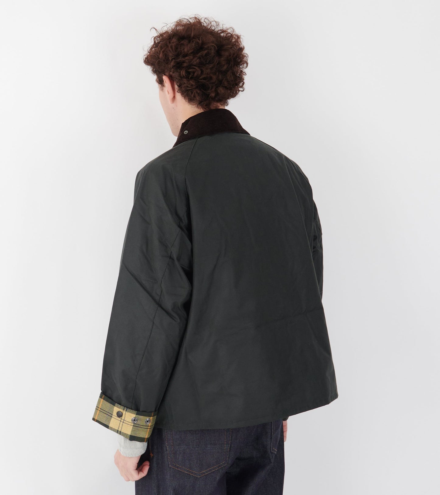 Barbour Modified Transport Wax Jacket Sage