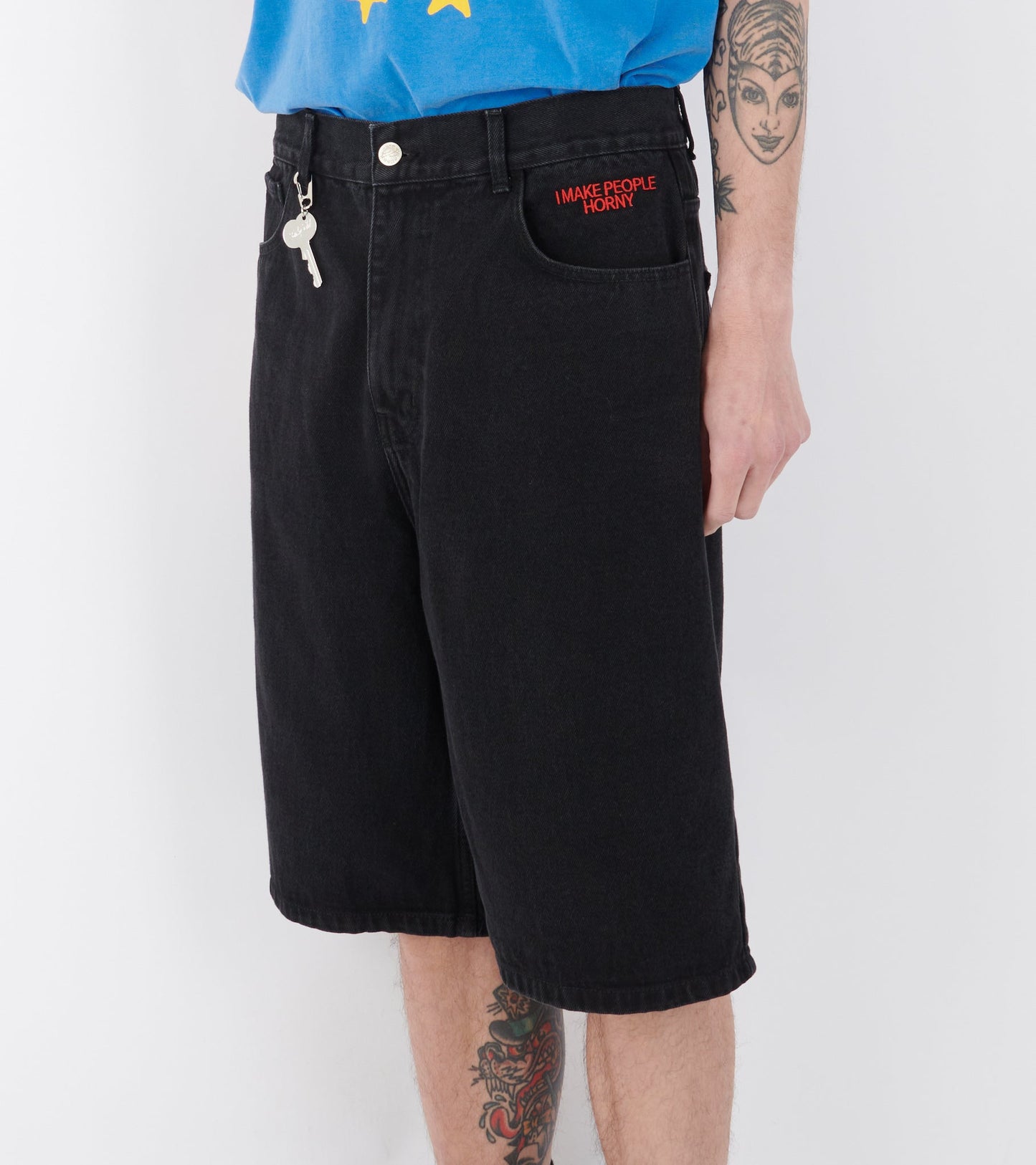 Heart On, Hard On Shorts Off-black