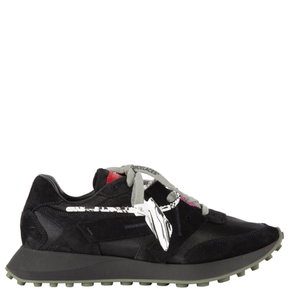 Womens Off-White Black Logo Trainer